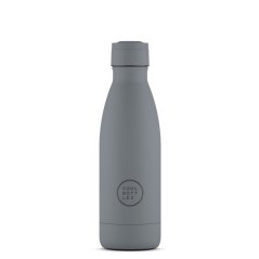 Nerezová termolahev COOL BOTTLES Pastel Grey třívrstvá 350 ml