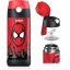 Dětská nerezová termoláhev s brčkem JARLSON CHARLI Spiderman 350 ml