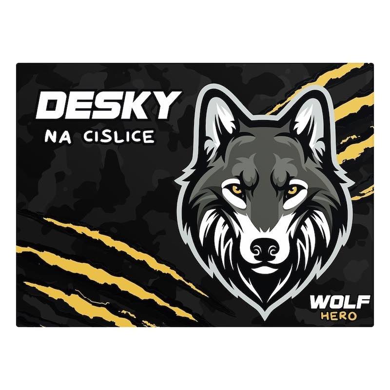 Desky na číslice Oxybag Vlk
