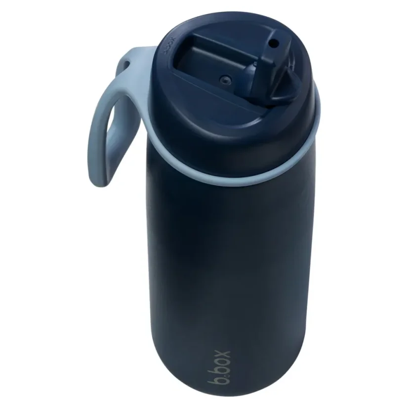 B.Box nerezová termofľaša so slamkou 690 ml - Midnight