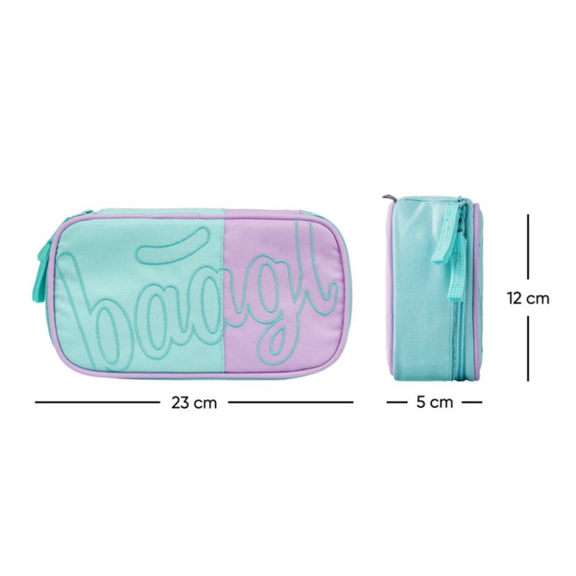 BAAGL SADA 3 Cubic Sweet: batoh, peračník, vrecko - Baagl