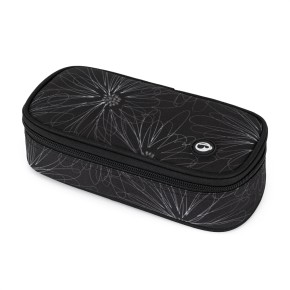 Bagmaster ZIPSTER 25 A studentský set – černý s bílými květy - Bagmaster