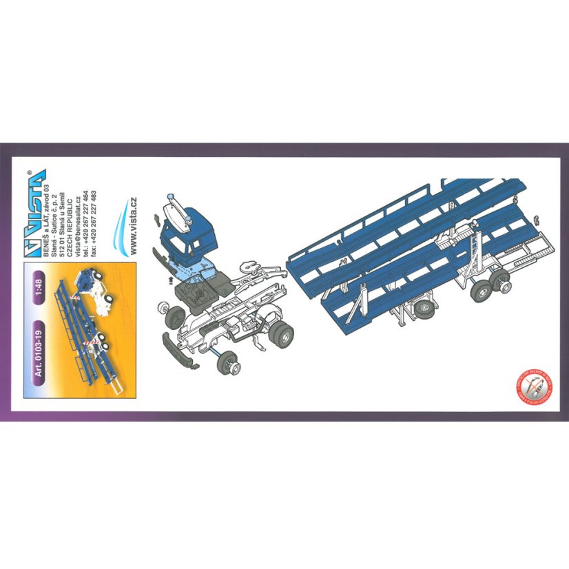 Stavebnice Monti System MS 19 Autotransport Liaz