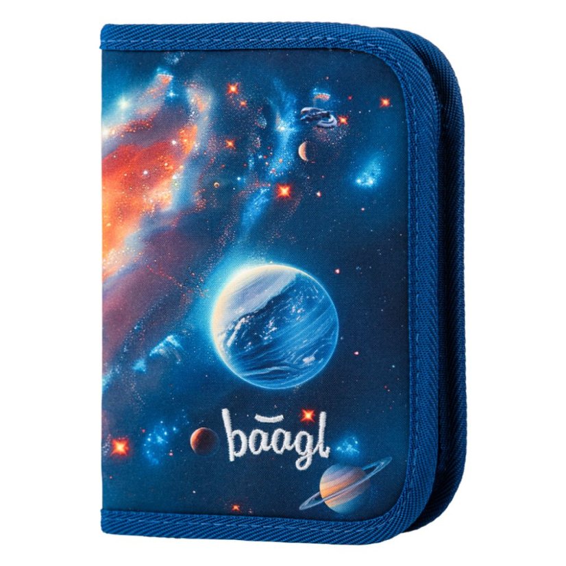 BAAGL SET 5 AIRY Vesmír: batoh, penál, sáček, zástěra, peněženka - Baagl