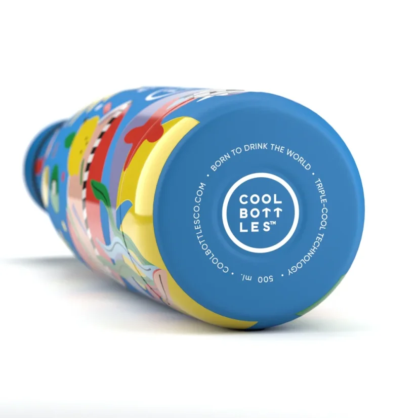 Nerezová termolahev Cool Bottles Xclusive! Sunshine Fiesta třívrstvá 500 ml