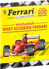 FERRARI, vozy Scuderie – Kniha samolepek - Baagl