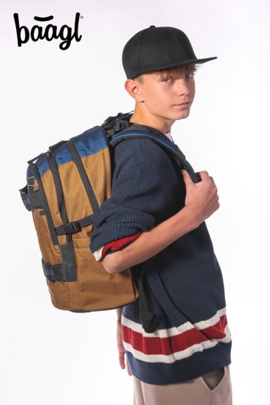 BAAGL Školský batoh Skate Duo - Baagl