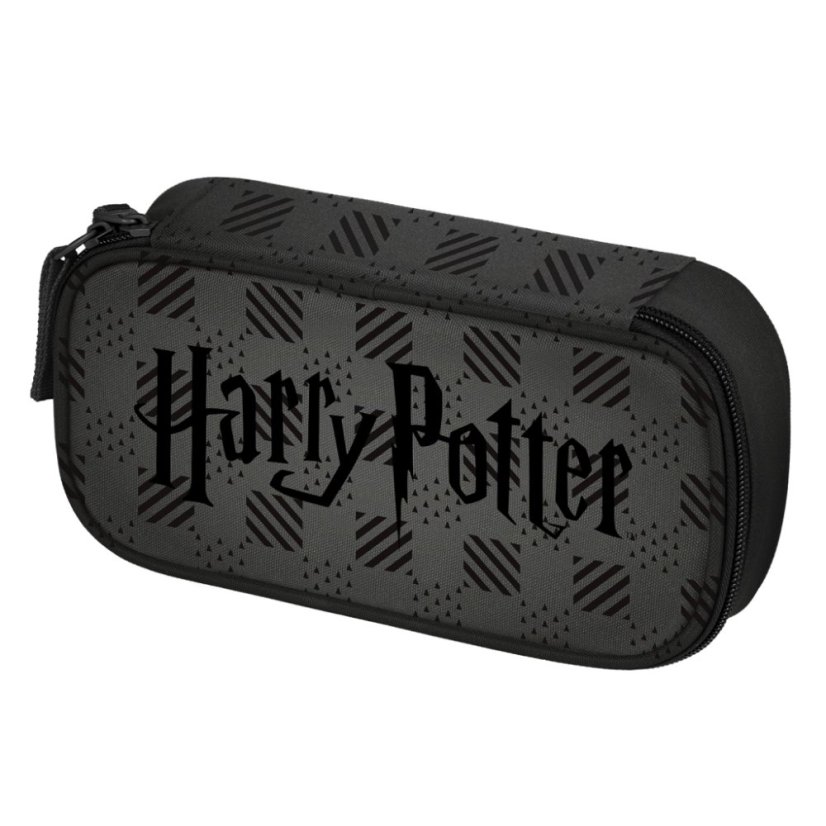 BAAGL Školní penál etue Harry Potter Bradavice černý - Baagl