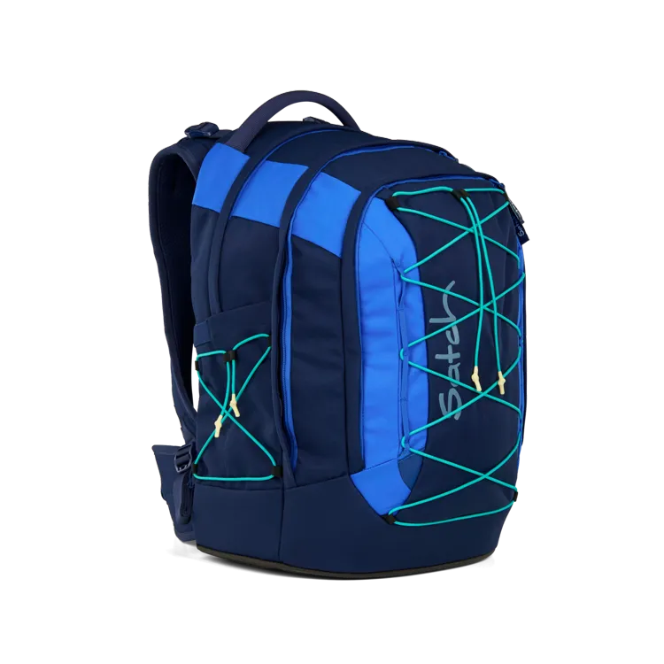 Studentský batoh Satch Pack - Crossed Blue