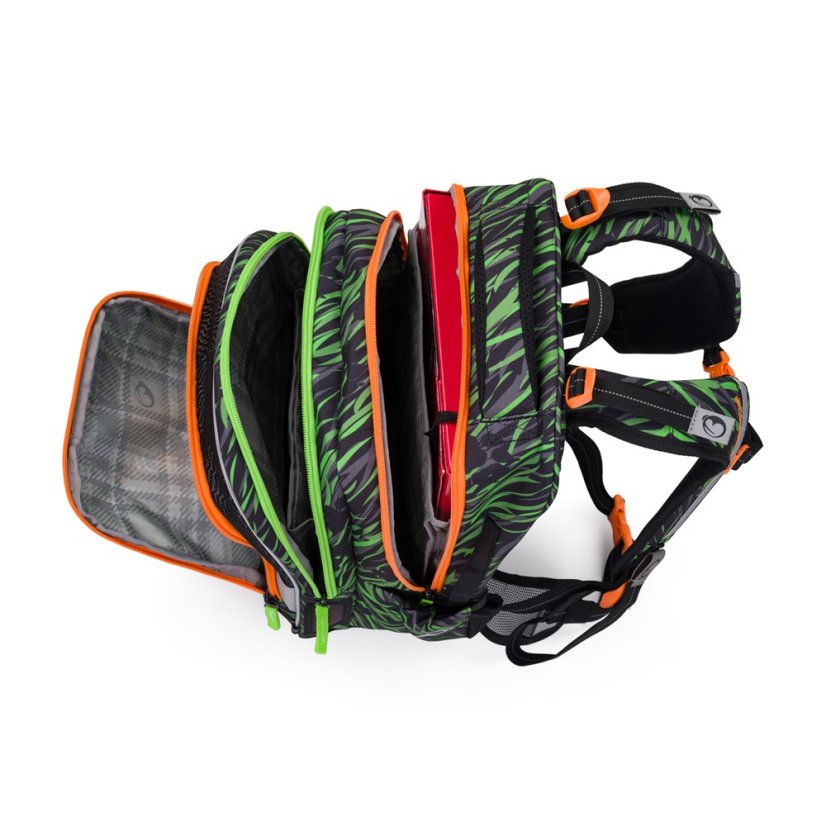 Bagmaster BETA 24 B školní batoh – tygr - Bagmaster