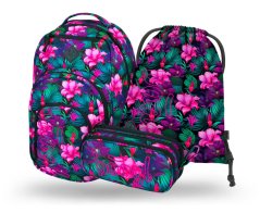 BAAGL 3 SET Coolmate Paradise: batoh, penál, sáček - Baagl