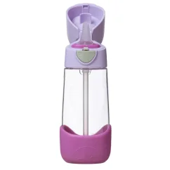B.Box fľaša na pitie so slamkou 450 ml – Sugar Plum