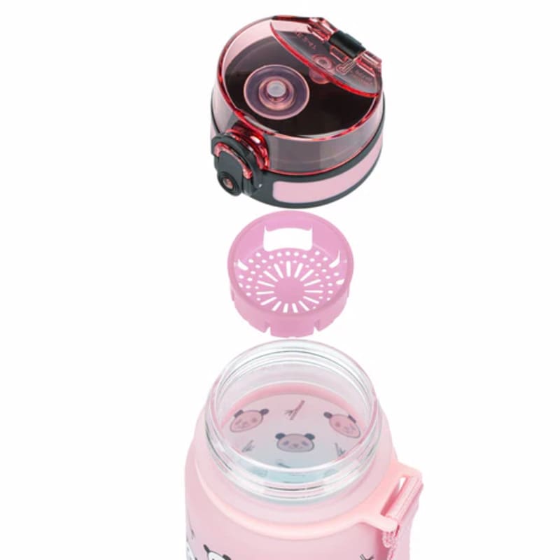 Dětská tritanová láhev na pití Baagl Gradient Panda 350 ml