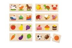 Dřevěné puzzle - třídění dle druhu Viga