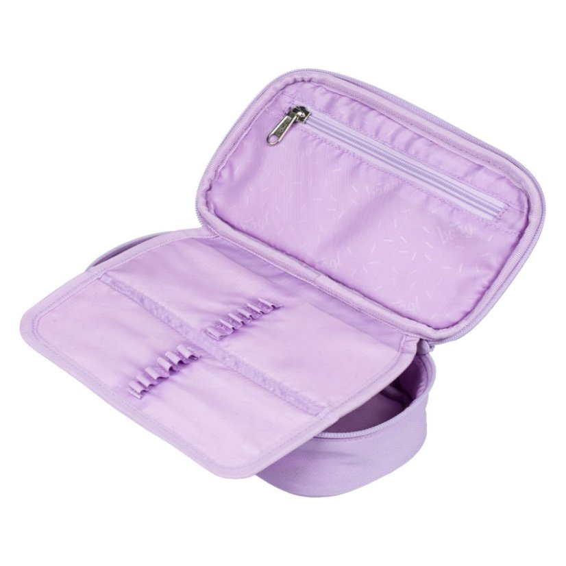 BAAGL Školní penál etue Skate Lavender - Baagl