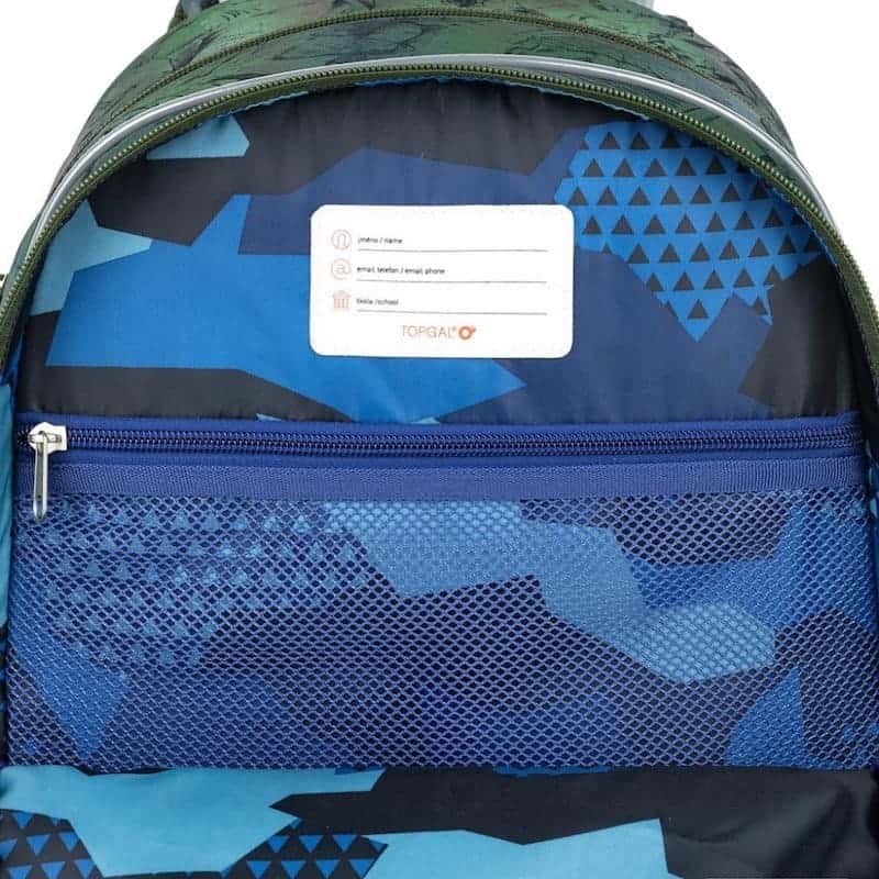 Batoh s dino motivem v setu Topgal ELLY 22015 SET SMALL