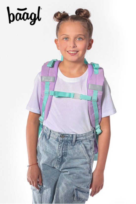 BAAGL Školský batoh Cubic Sweet - Baagl