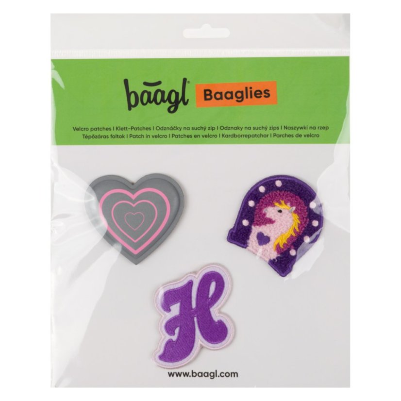BAAGL Baaglies 3 kusy Koně Srdce - Baagl