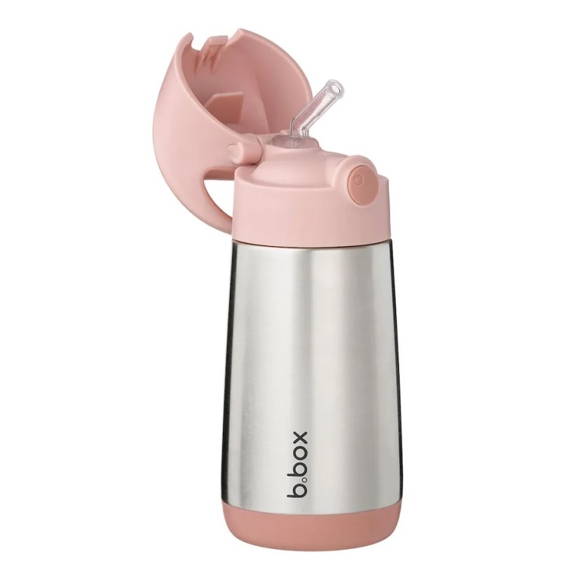 b.box termoska na pití s brčkem 350 ml – Blush Crush