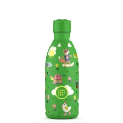 Dětská nerezová termolahev COOL BOTTLES Kids Rolling Skaters třívrstvá 500 ml 3D