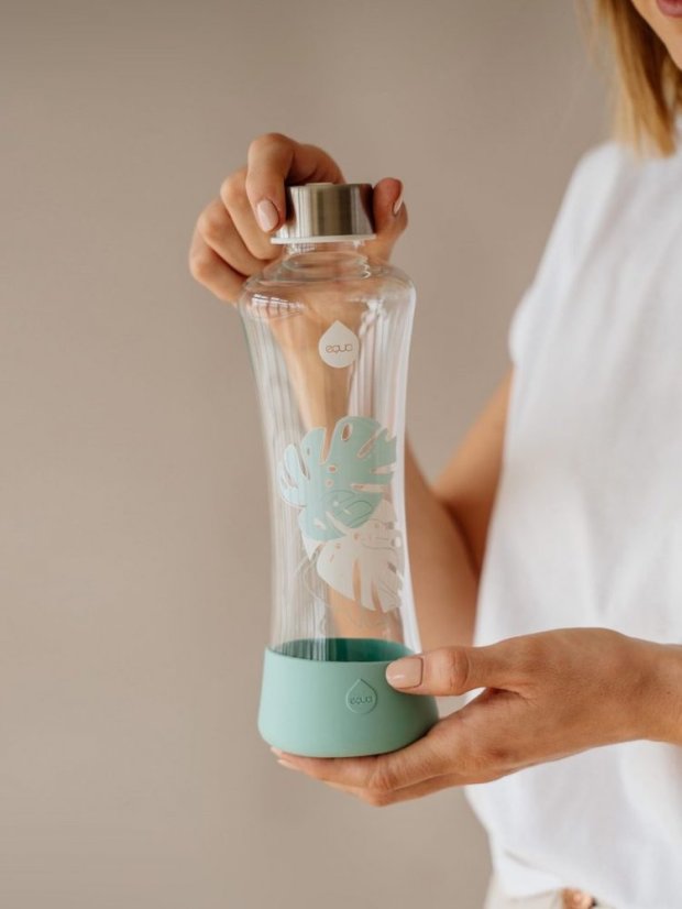 Láhev na pití Equa Squeeze Active Monstera 550 ml