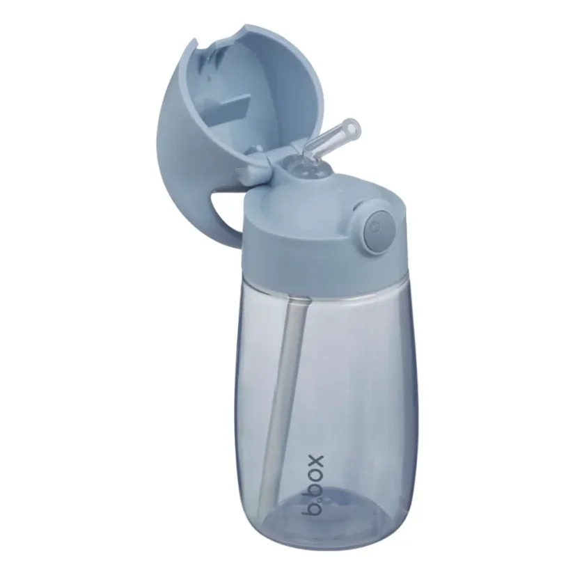 B.Box fľaša na pitie so slamkou Junior 380 ml – Chill Out