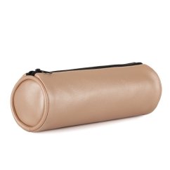 Pouzdro etue Oxybag PU kulatá Metallic měděná