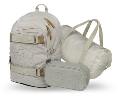 BAAGL SET 3 Skate Mist: batoh, penál, sportovní taška - Baagl BAAGL SET 3 Skate Mist: batoh, penál, sportovní taška - Baagl