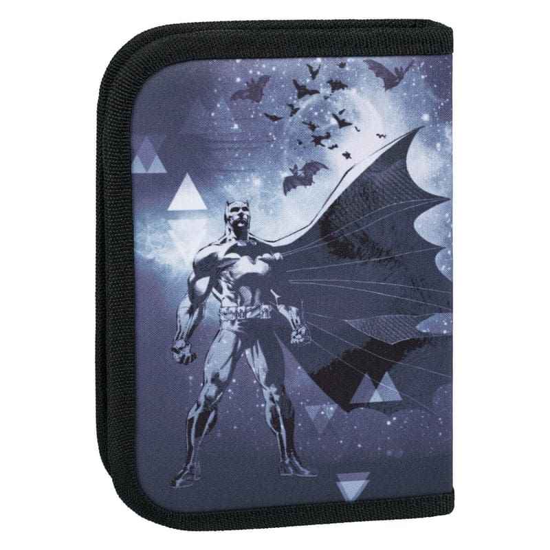 Školní penál Baagl klasik dvě chlopně Batman Storm
