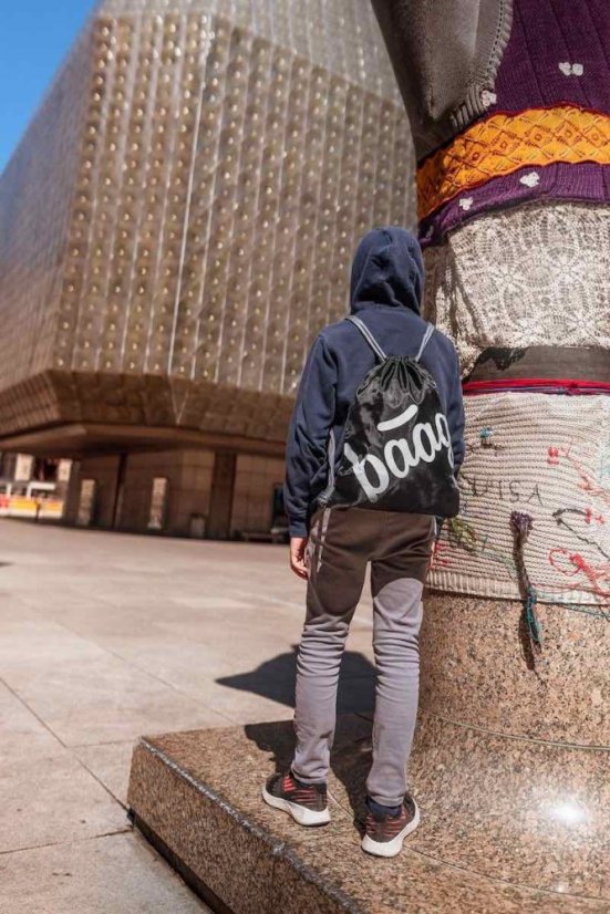 Vak na topánky Baagl Skate Black