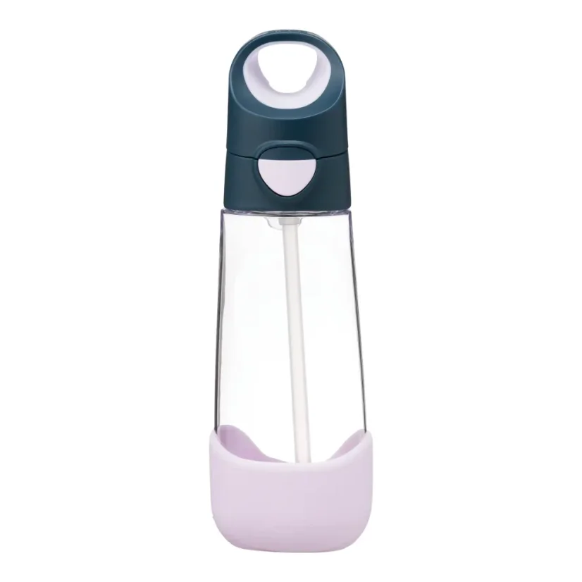 B.Box fľaša na pitie so slamkou 600 ml – Indigo Rose