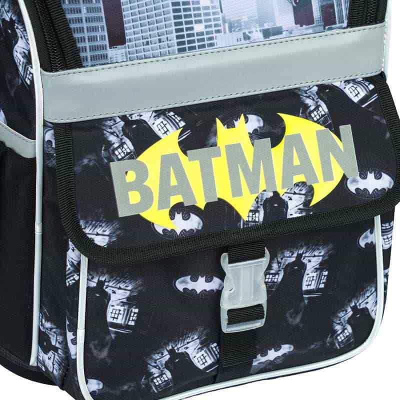 Školní aktovka v setu Baagl Zippy Batman Dark City - 3 díly