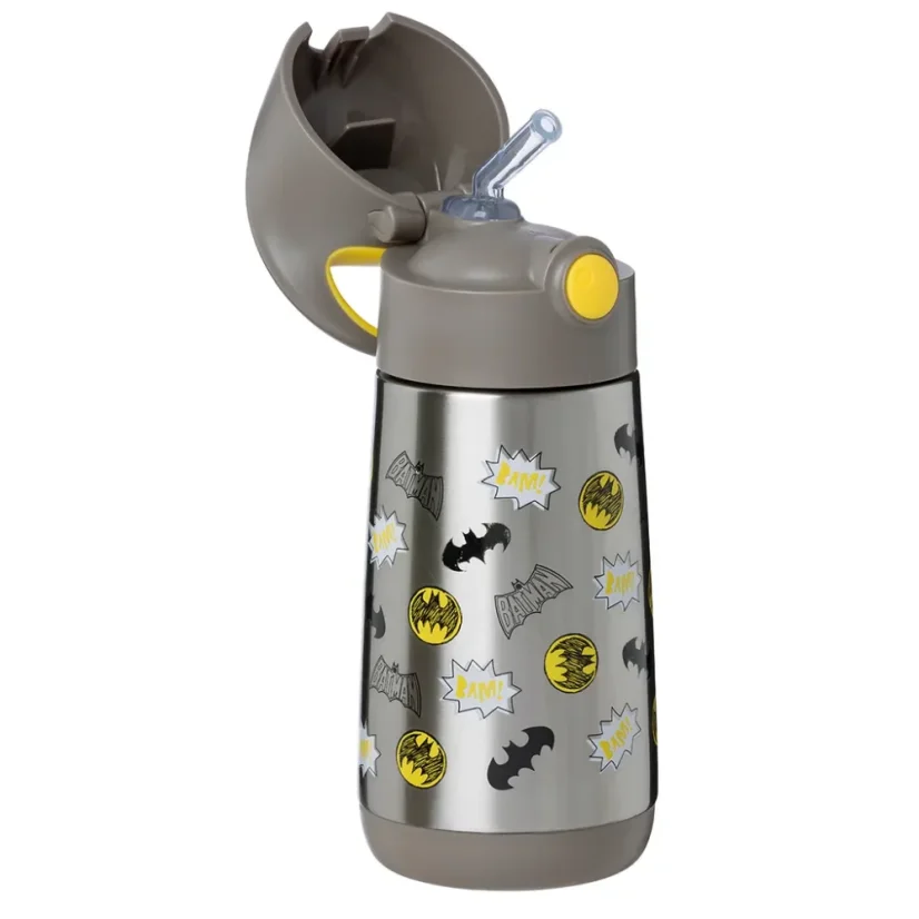 B.Box termoska na pitie so slamkou 350 ml – Batman