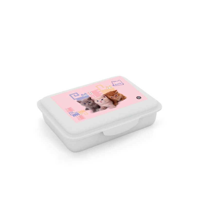 Box na svačinu s přihrádkou Mazlíčci - Oxybag (Karton P+P)