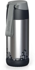 Dětská nerezová termoláhev s brčkem JARLSON CHARLI Batman 350 ml