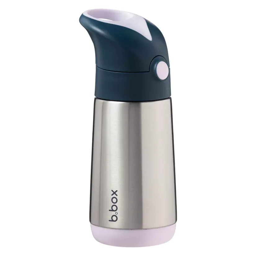 B.Box termoska na pití s brčkem 350 ml – Indigo Rose
