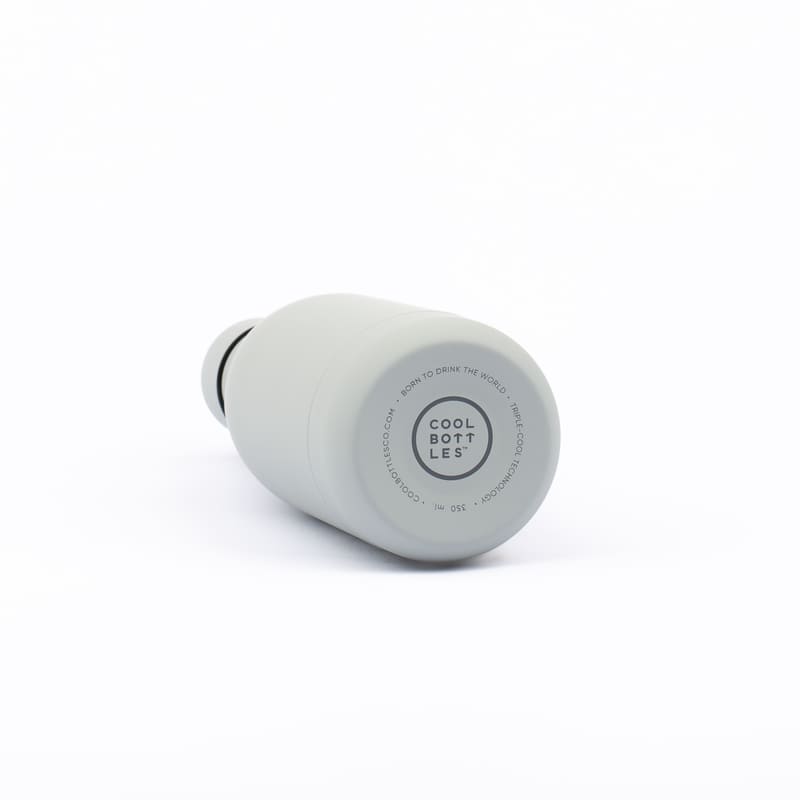 Nerezová termolahev COOL BOTTLES Pastel Grey třívrstvá 350ml