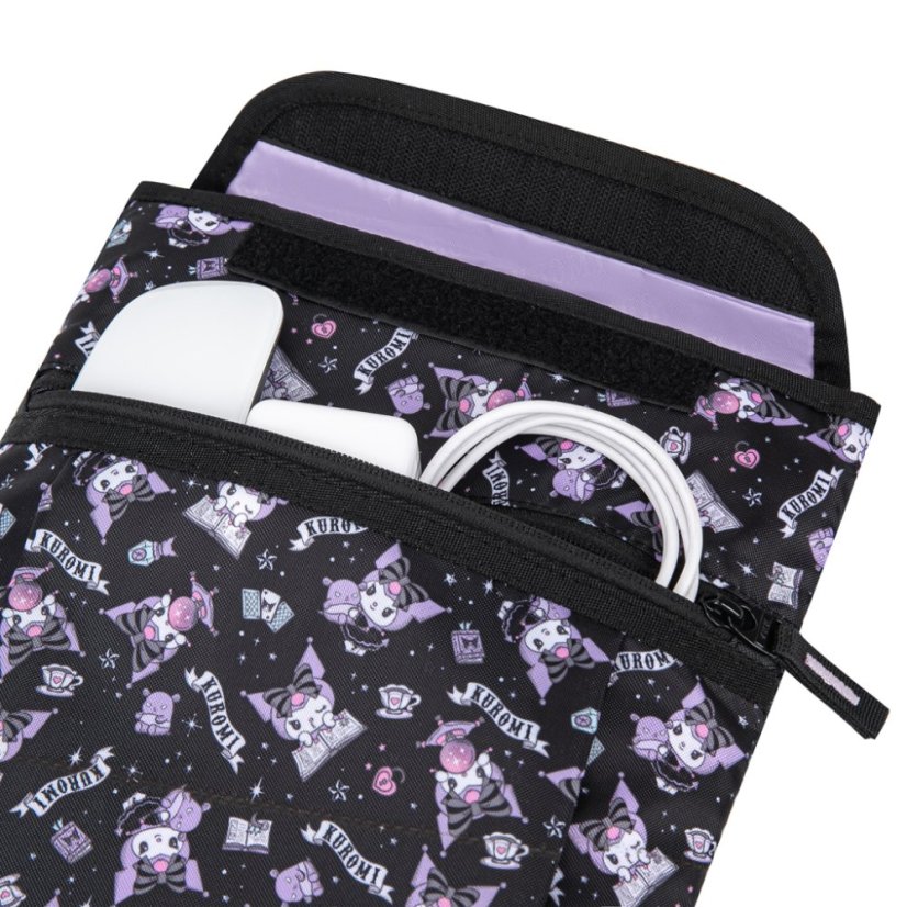 BAAGL Obal na notebook Kuromi Black GRS - Baagl