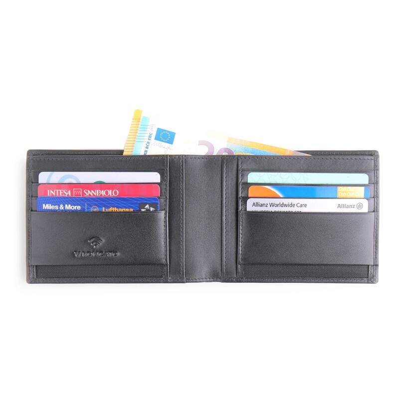 Pánská peněženka bez kapsy na mince Roncato FIRENZE 2.0 antracitová