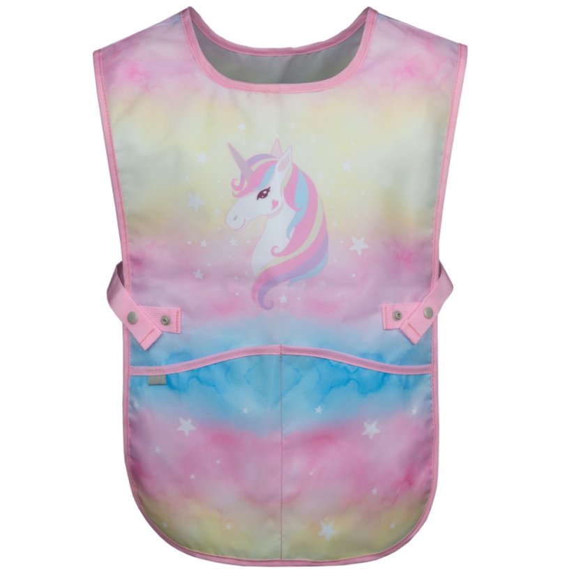 BAAGL SET 5 Zippy Plus Rainbow Unicorn: aktovka, penál, sáček, zástěra, peněženka - Baagl