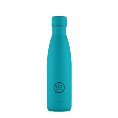 Nerezová termolahev COOL BOTTLES Vivid Turquoise třívrstvá 500 ml
