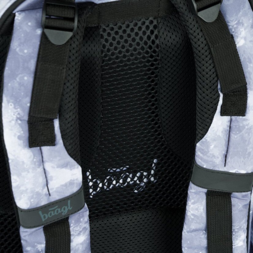 BAAGL Školní batoh Skate NASA Grey - Baagl