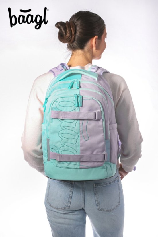 BAAGL SADA 5 Skate Max Sweet: batoh, peračník, vrecko, športová taška, ľadvinka - Baagl