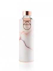 Fľaša na pitie Equa Mismatch Lava 750 ml s koženkovým obalom