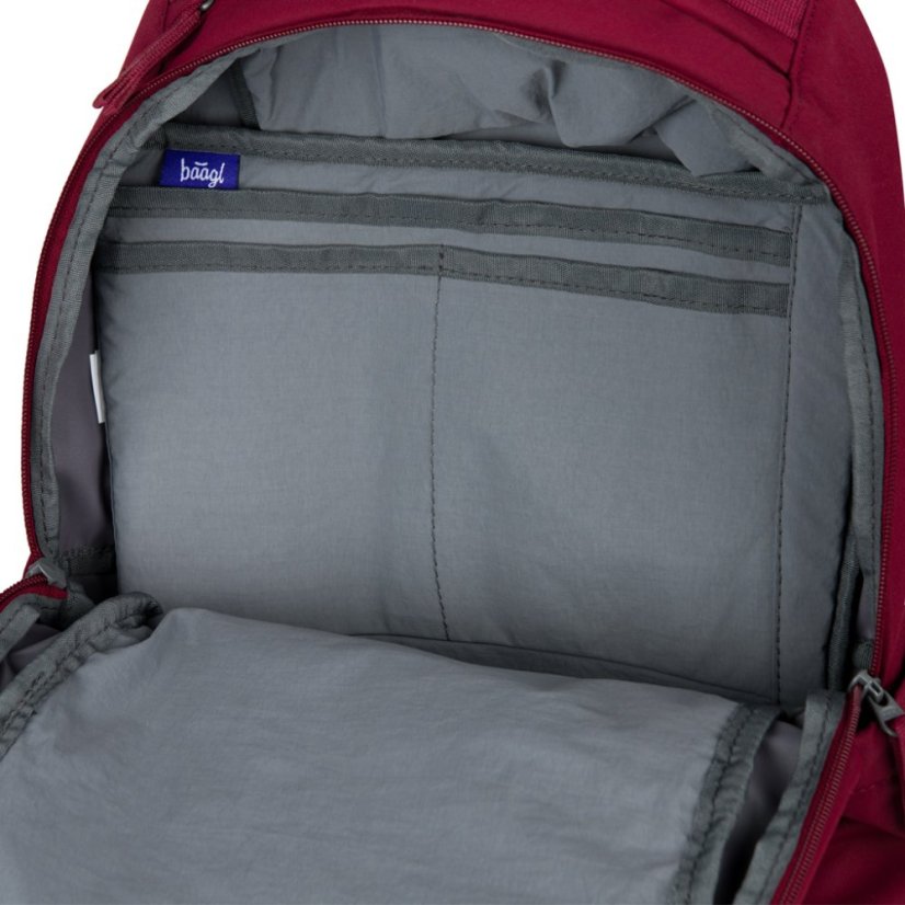 BAAGL Batoh Dash Burgundy GRS - Baagl