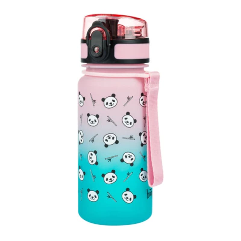 Dětská tritanová láhev na pití Baagl Gradient Panda 350 ml
