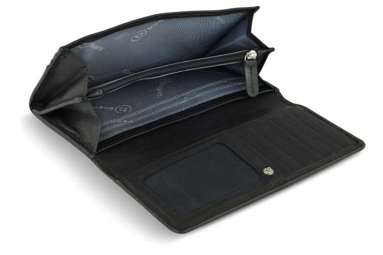 Dámská kožená peněženka Bugatti Banda černá
