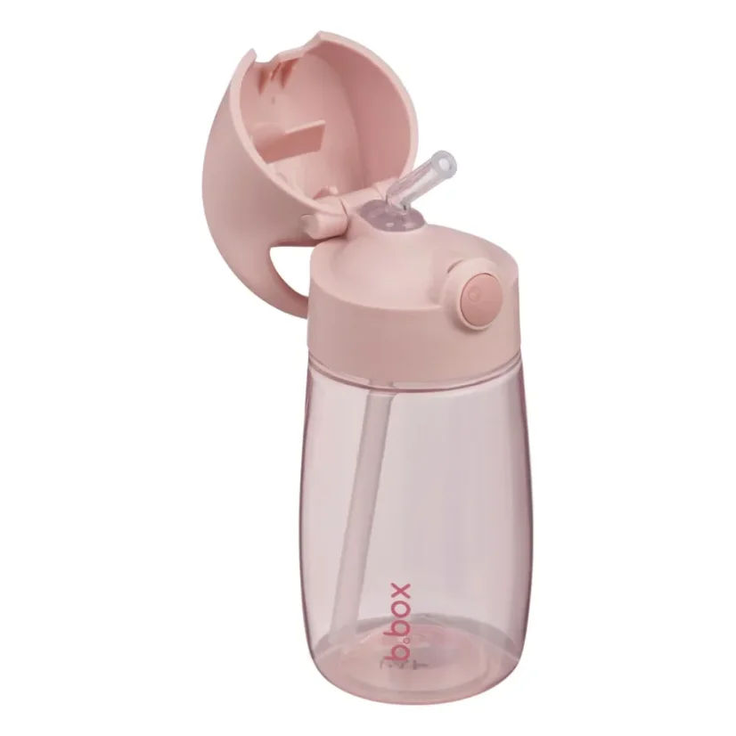 B.Box fľaša na pitie so slamkou Junior 380 ml – Blush Crush