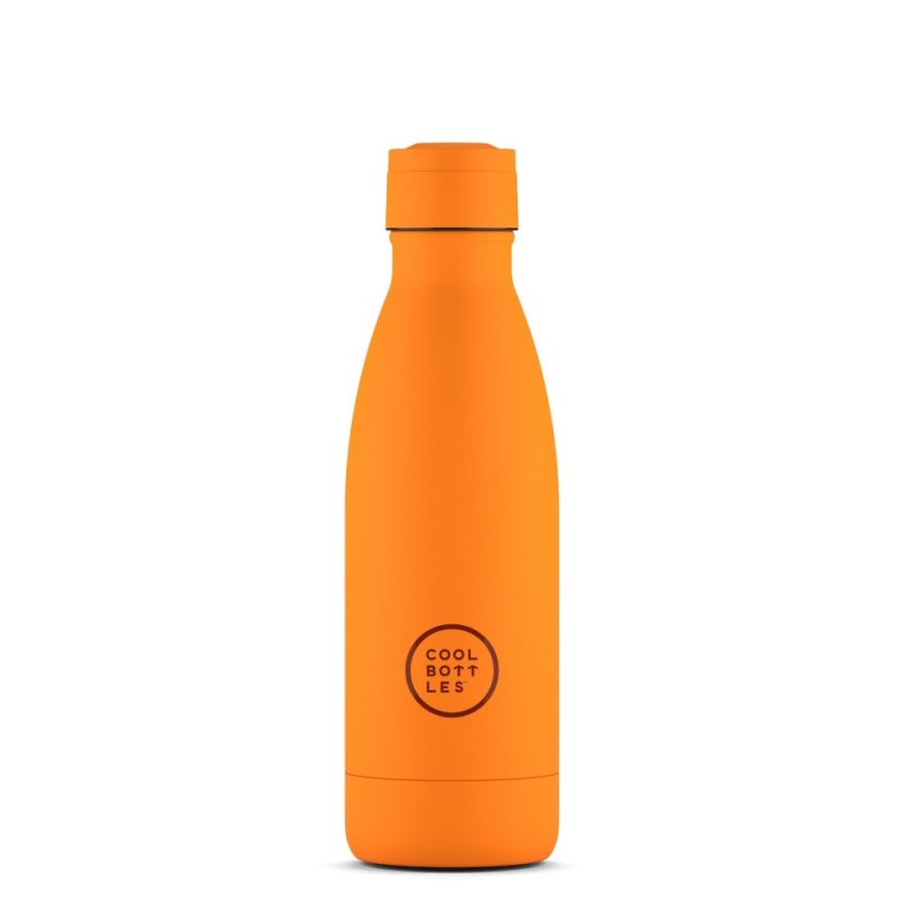 Nerezová termolahev COOL BOTTLES Vivid Orange třívrstvá 350 ml