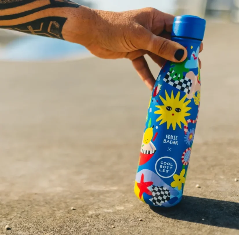 Nerezová termolahev Cool Bottles Xclusive! Sunshine Fiesta třívrstvá 500 ml